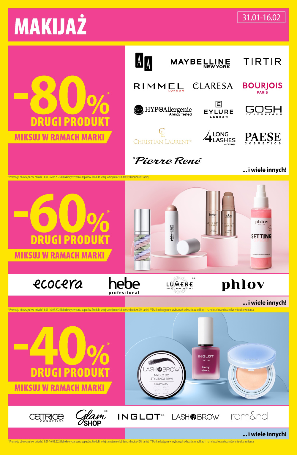 Leták Hebe - drogerie gazetka, Polsko - strana 8