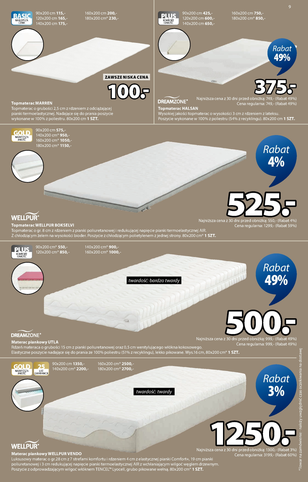 Leták Jysk gazetka, Polsko - strana 10