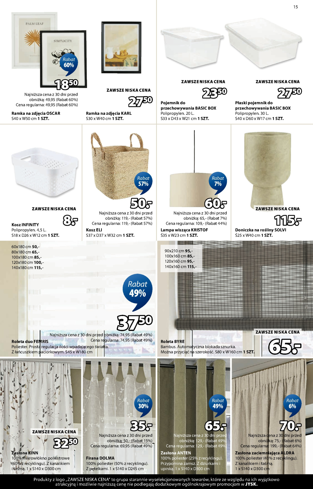 Leták Jysk gazetka, Polsko - strana 16