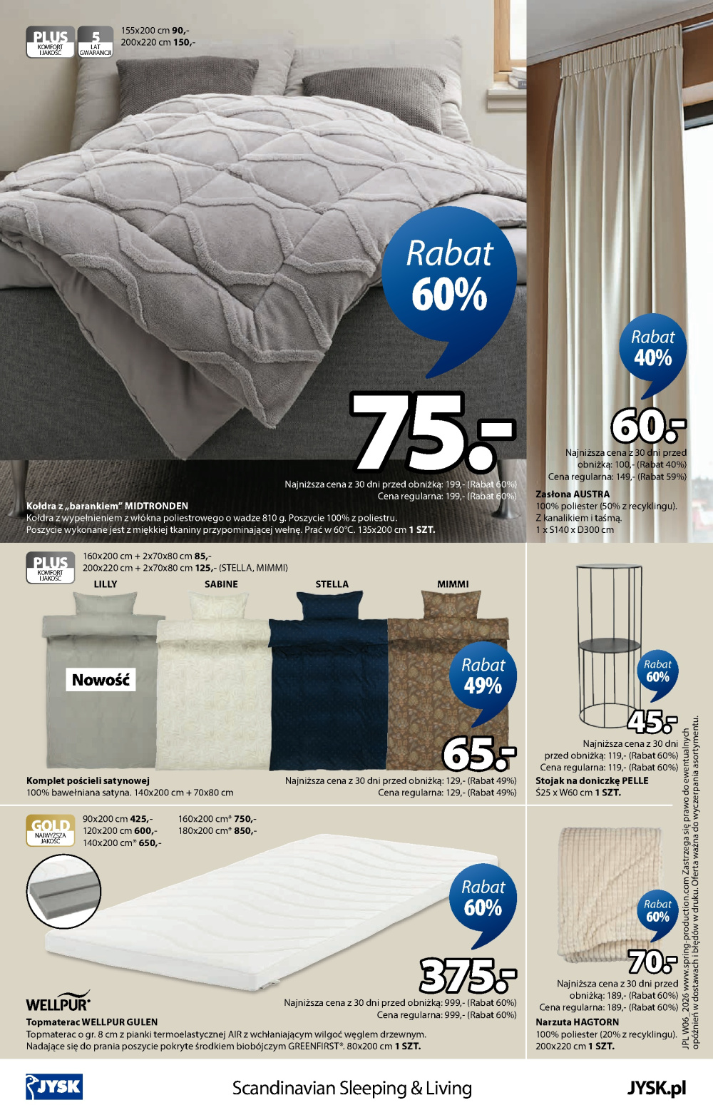 Leták Jysk gazetka, Polsko - strana 17