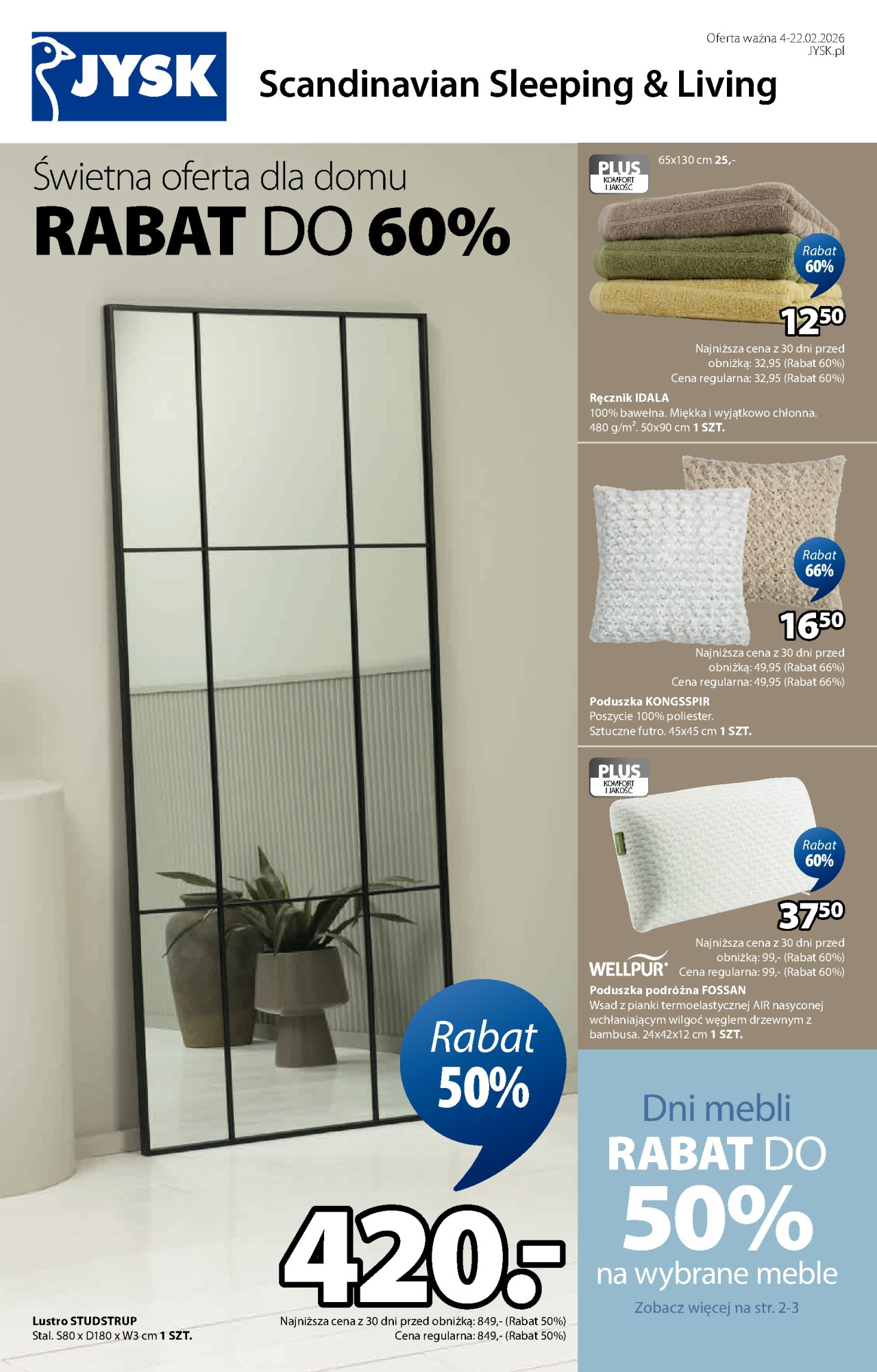 Jysk gazetka od 4. 02. 2026