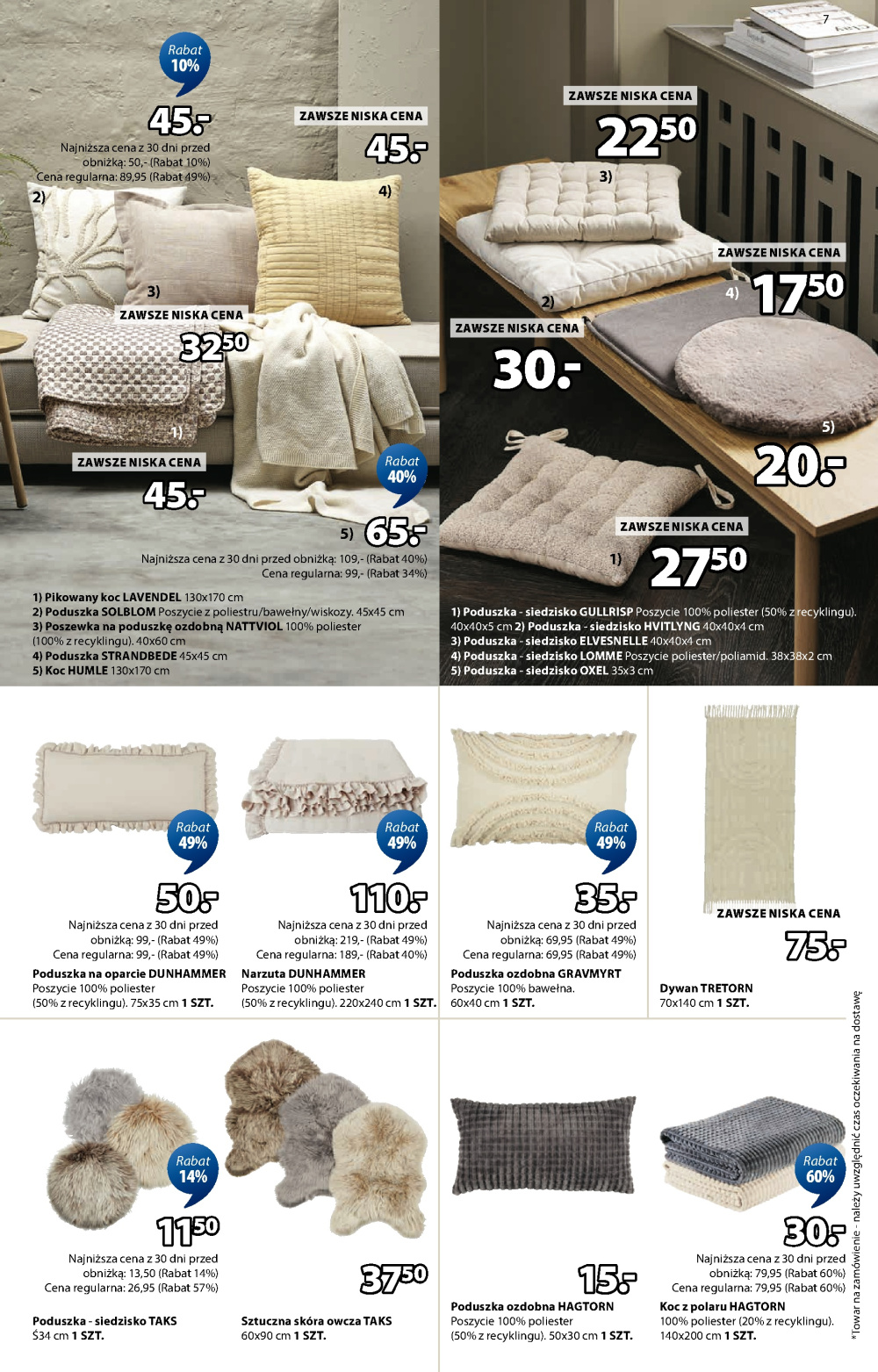 Leták Jysk gazetka, Polsko - strana 8