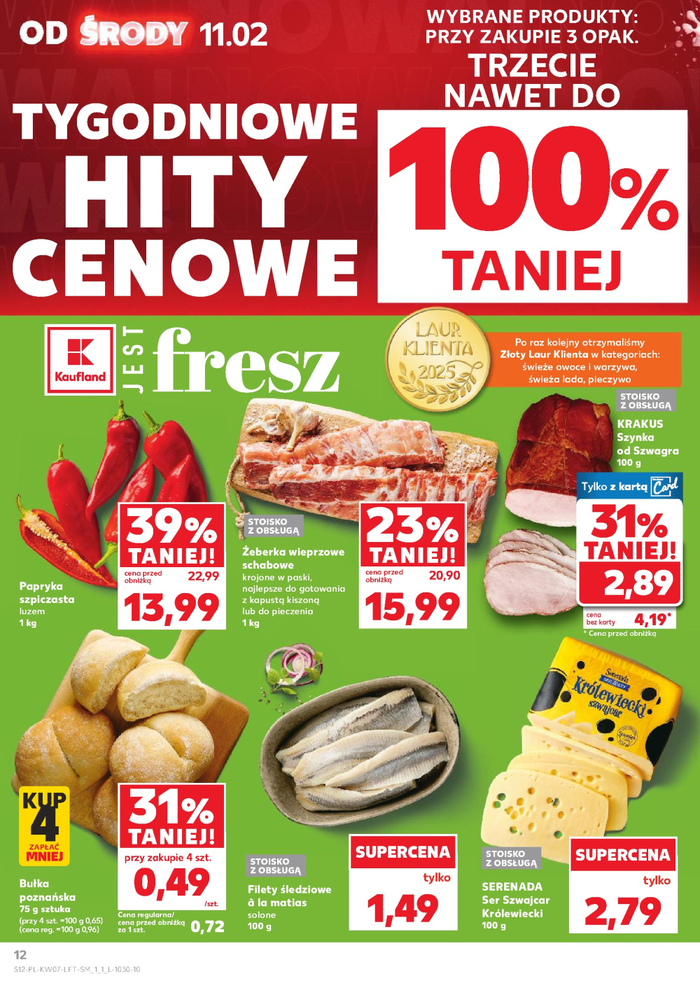 Leták Kaufland gazetka Cieszyn, Polsko - strana 12