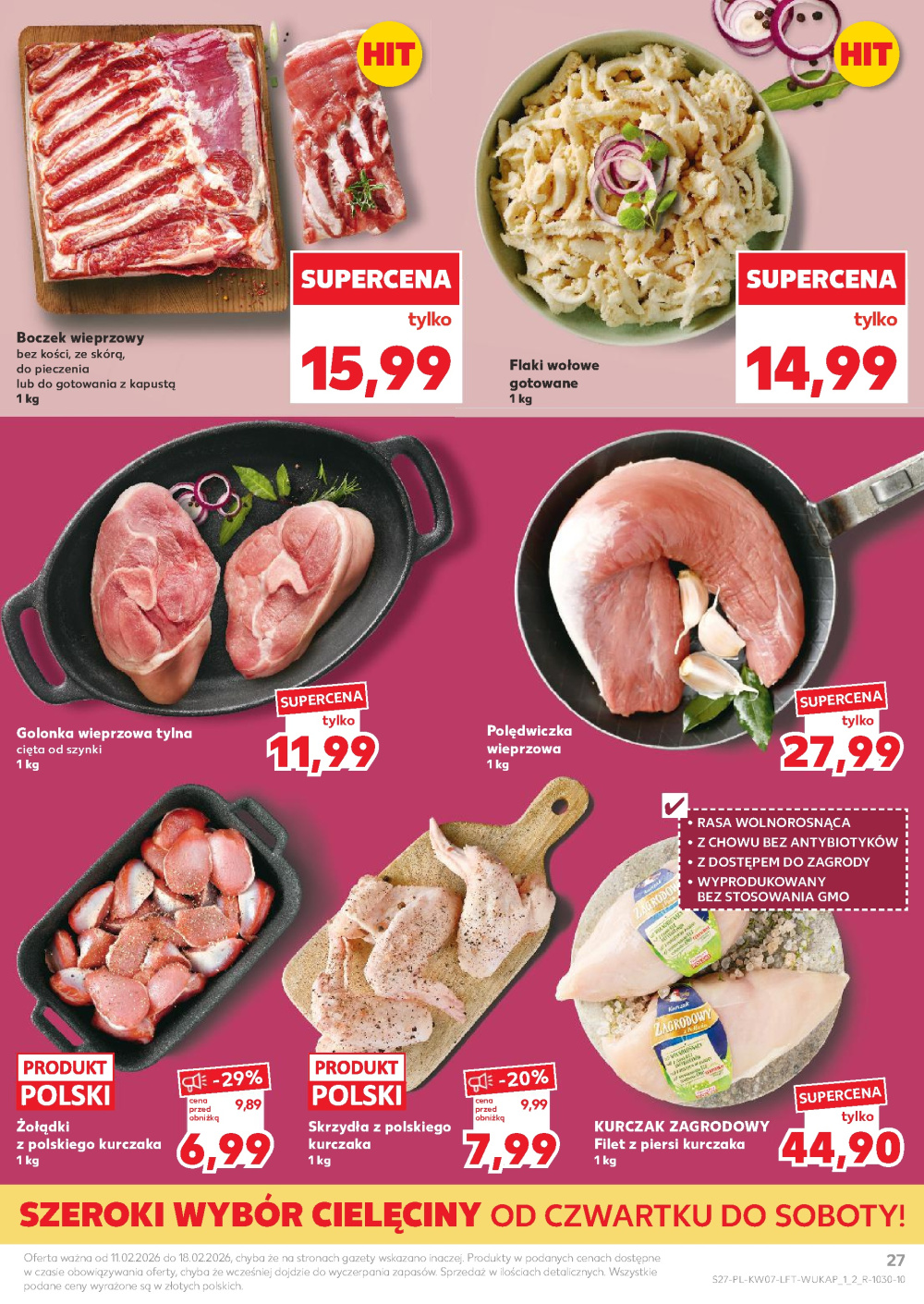 Leták Kaufland gazetka Cieszyn, Polsko - strana 27