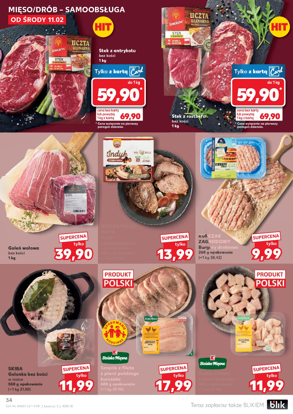 Leták Kaufland gazetka Cieszyn, Polsko - strana 34