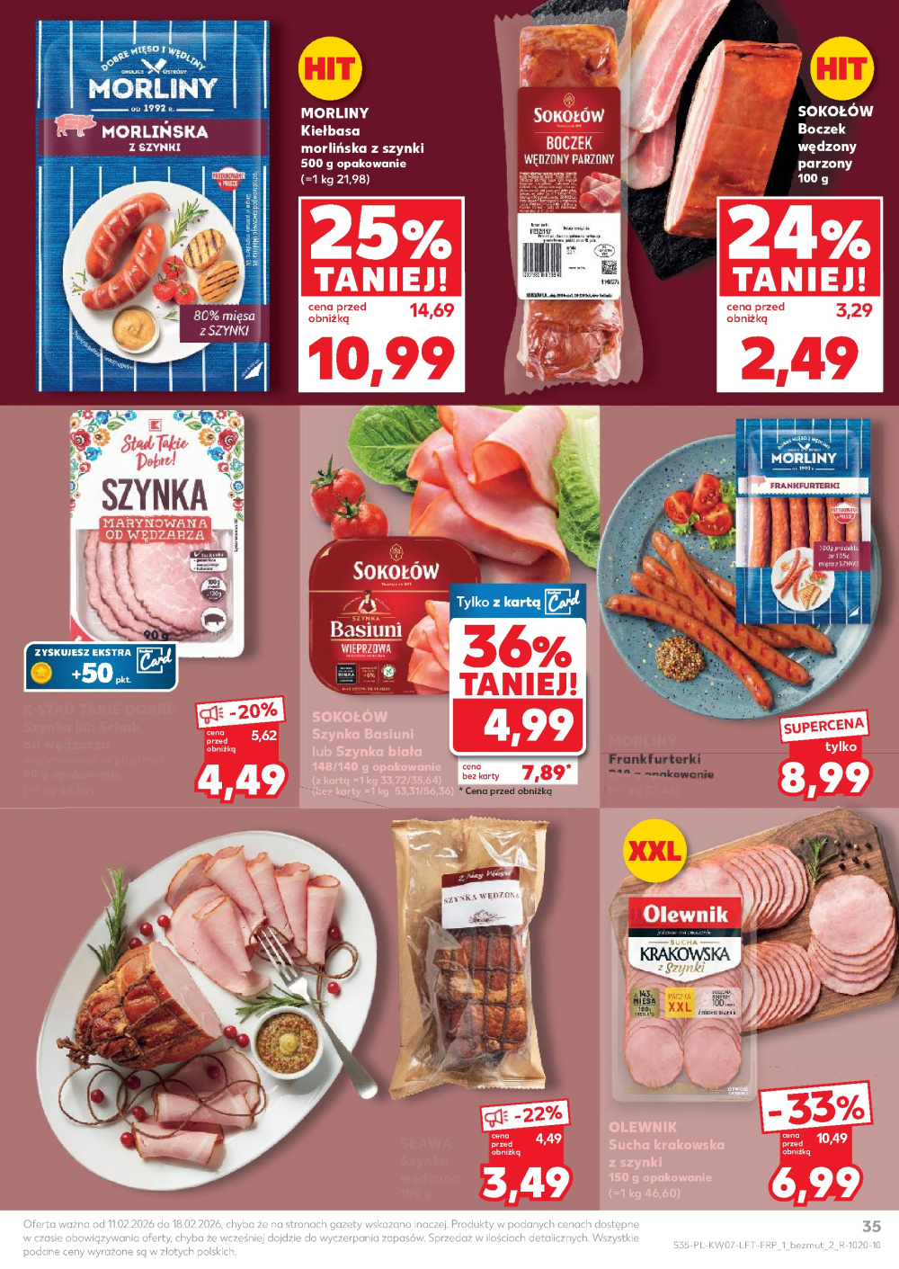 Leták Kaufland gazetka Cieszyn, Polsko - strana 35