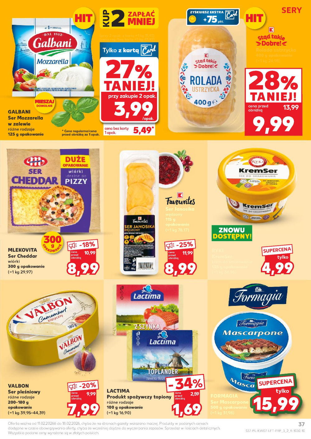 Leták Kaufland gazetka Cieszyn, Polsko - strana 37