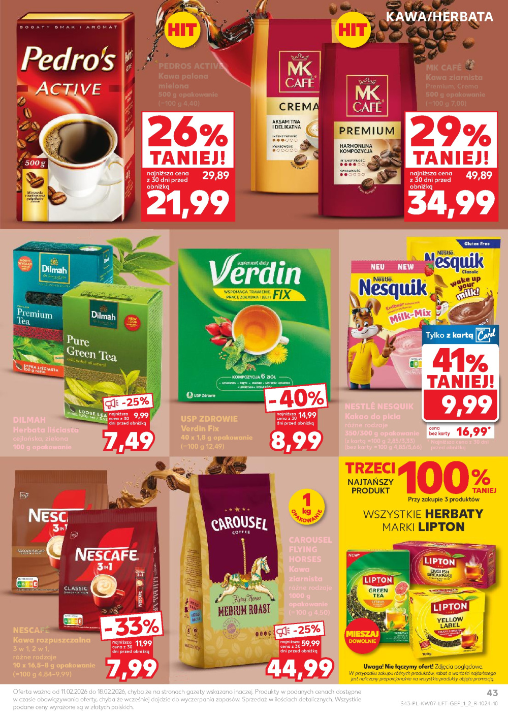 Leták Kaufland gazetka Cieszyn, Polsko - strana 43