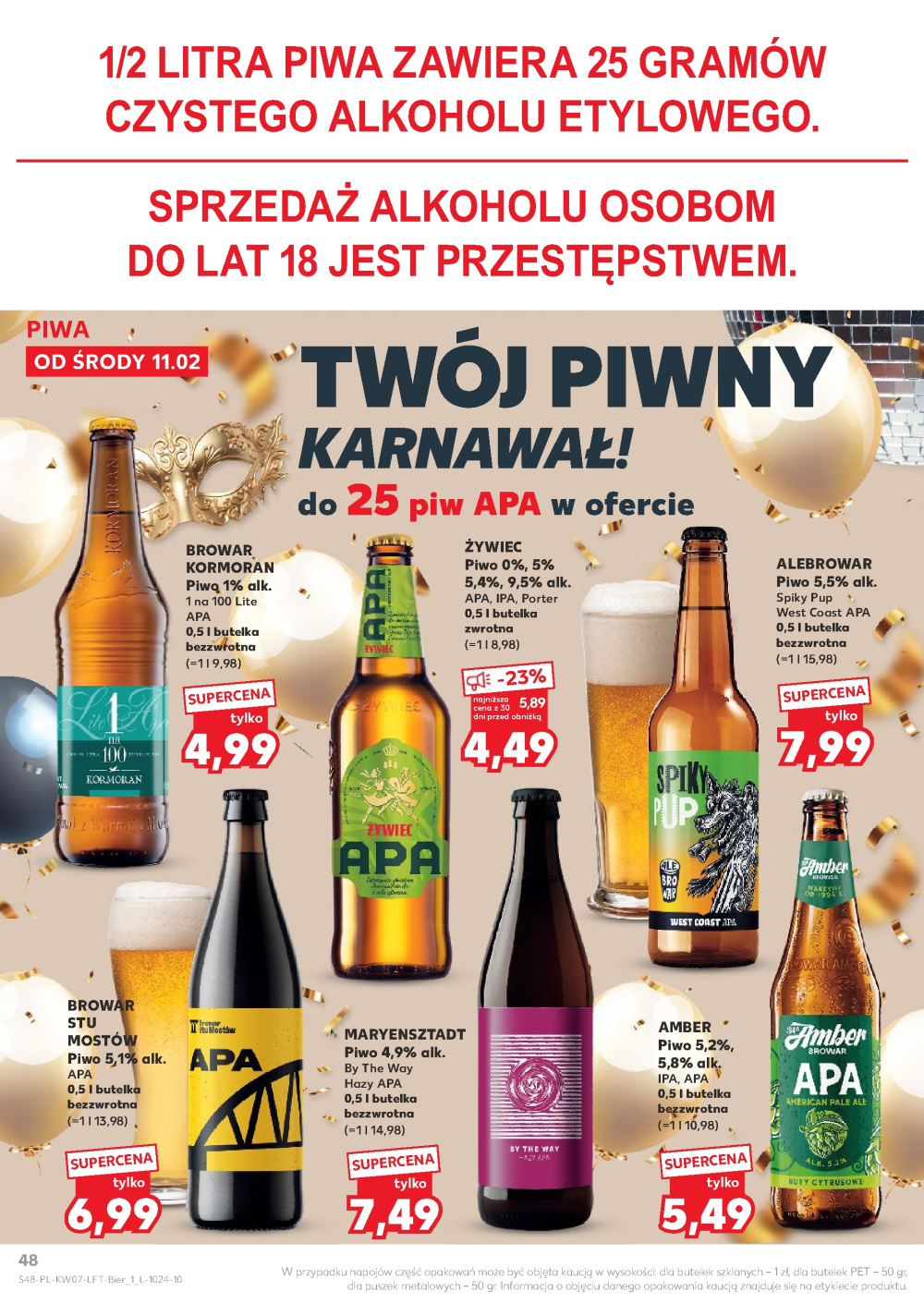 Leták Kaufland gazetka Cieszyn, Polsko - strana 48