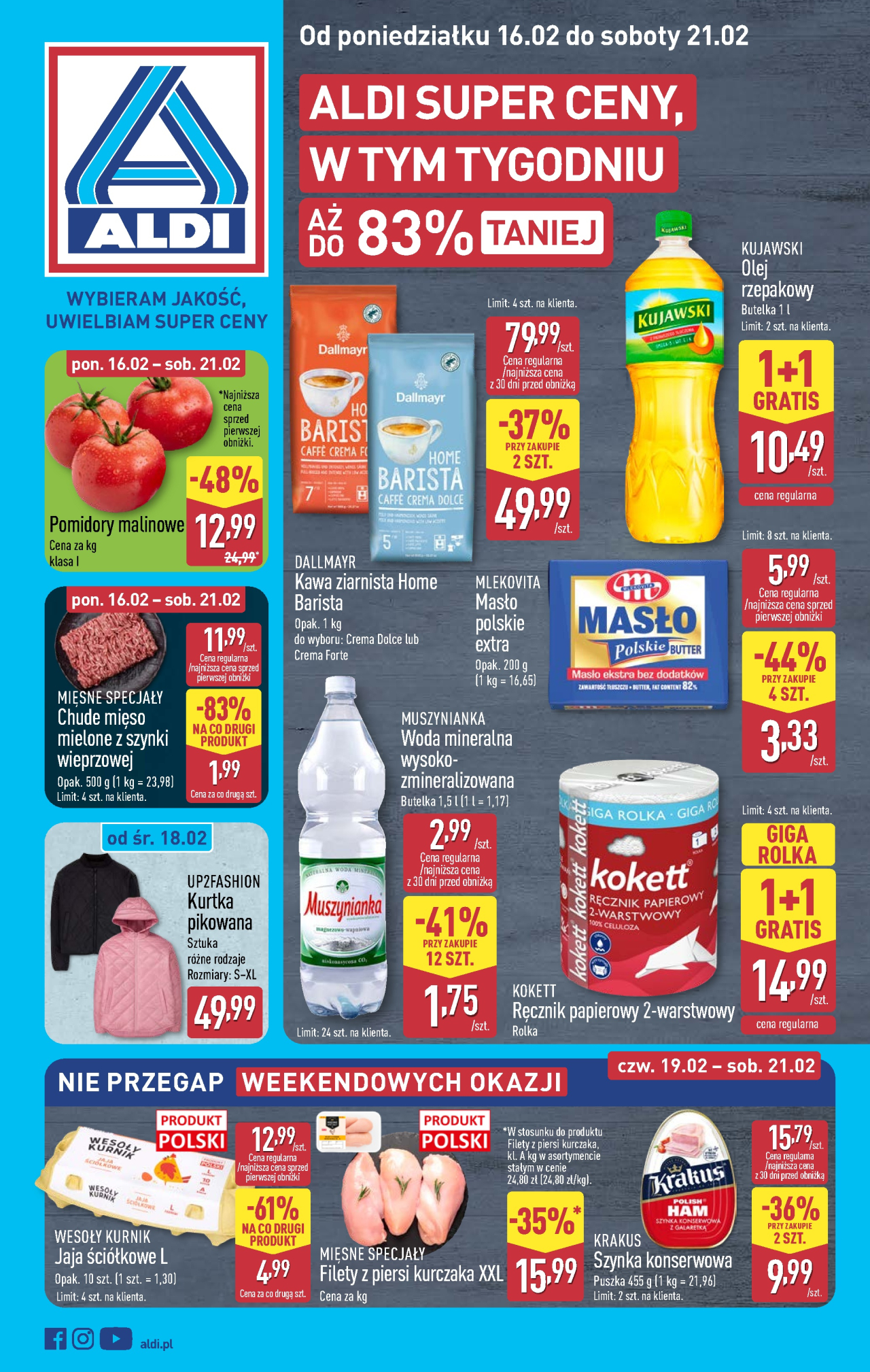 Aldi offerta od 16. 02. 2026