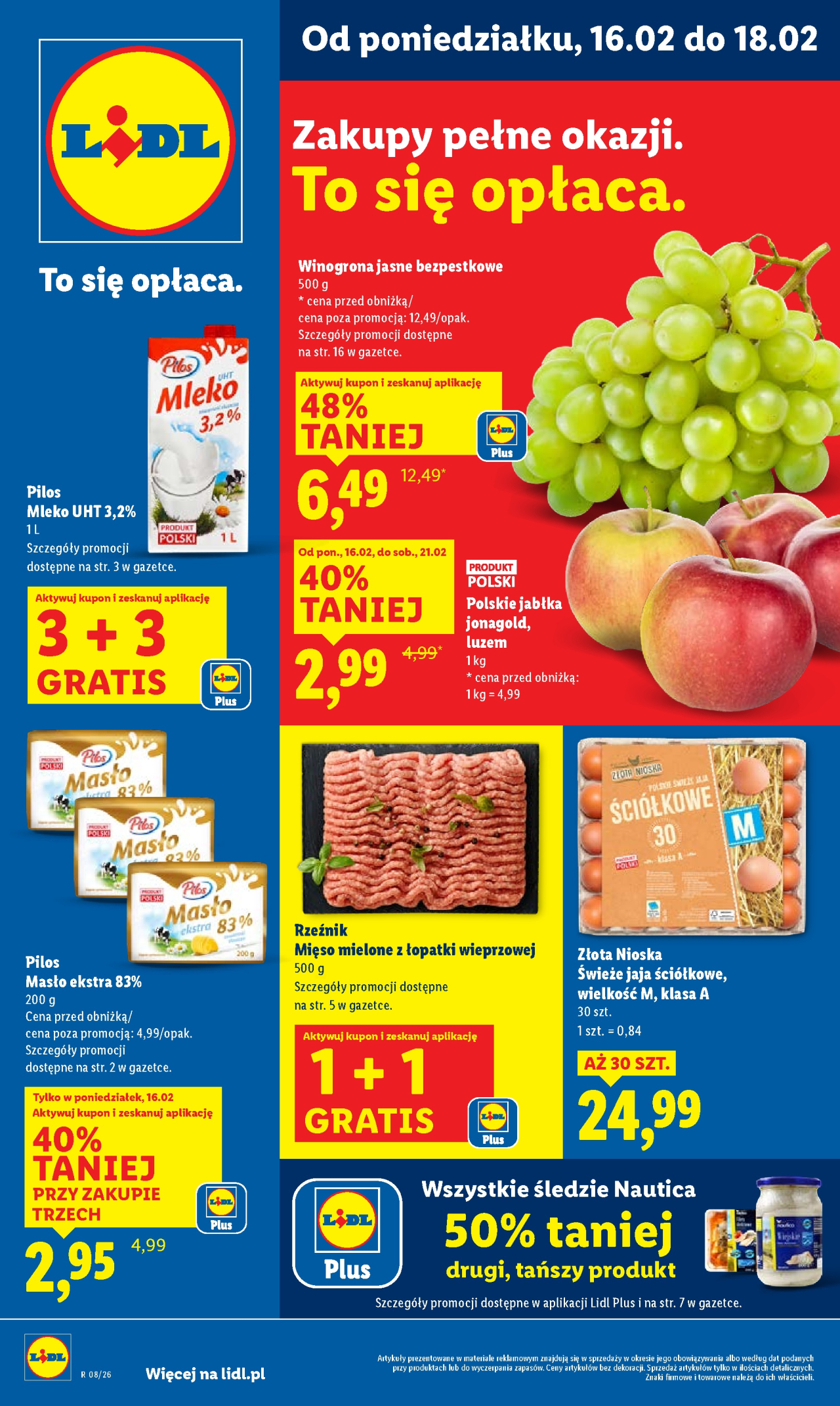 Lidl gazetka od 16. 02. 2026
