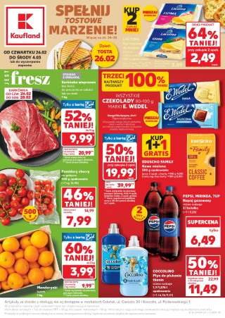 Kaufland gazetka Grudziądz