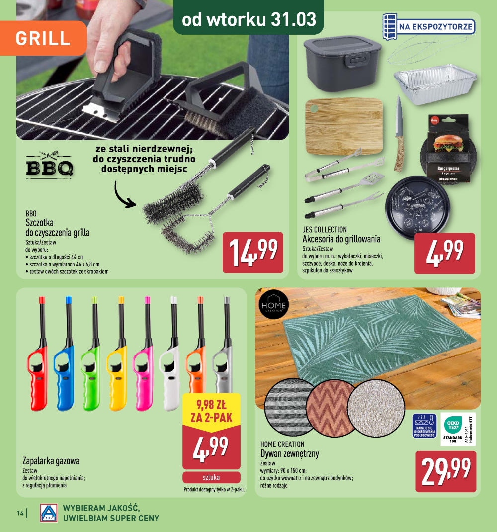 Leták Aldi offerta - Katalog ogrodowy, Polsko - strana 14