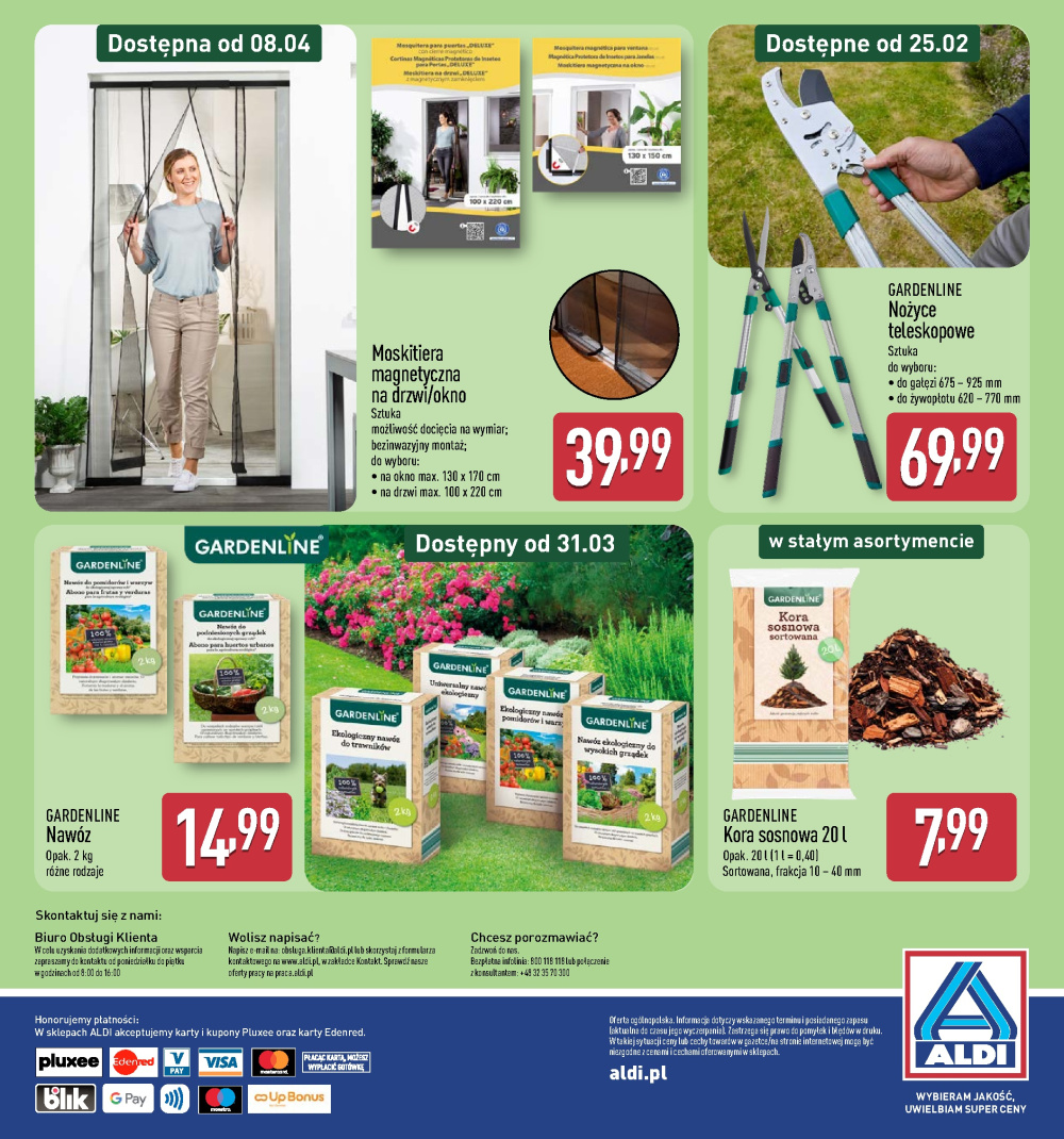 Leták Aldi offerta - Katalog ogrodowy, Polsko - strana 34