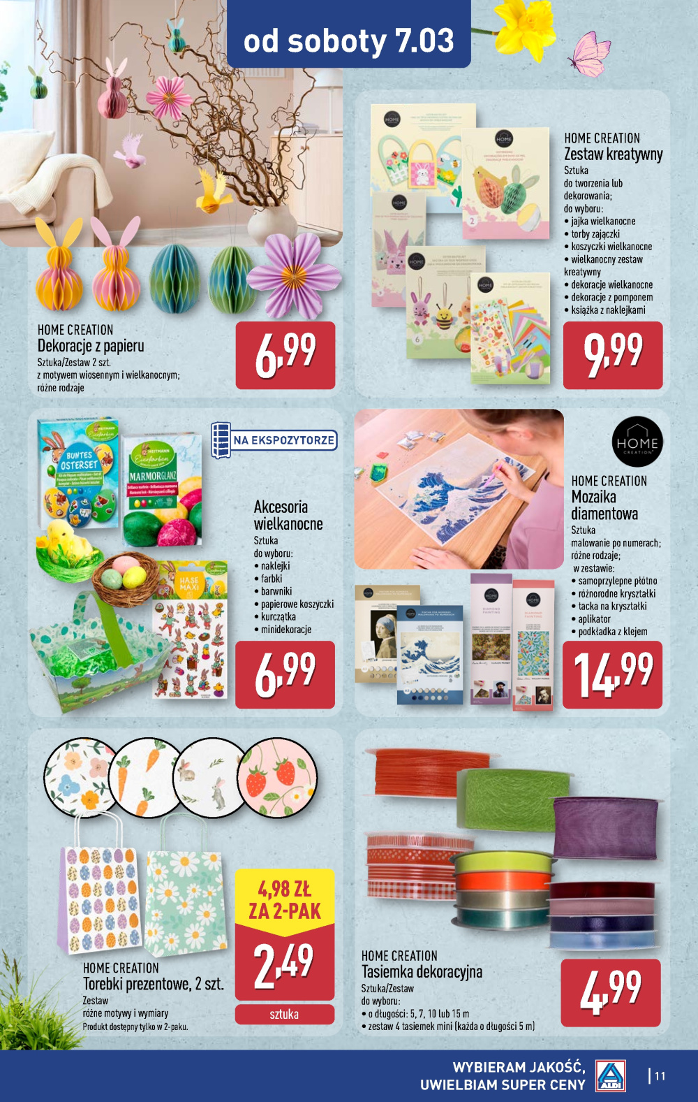 Leták Aldi offerta - Artykuły przemysłowe i tekstylia, Polsko - strana 11