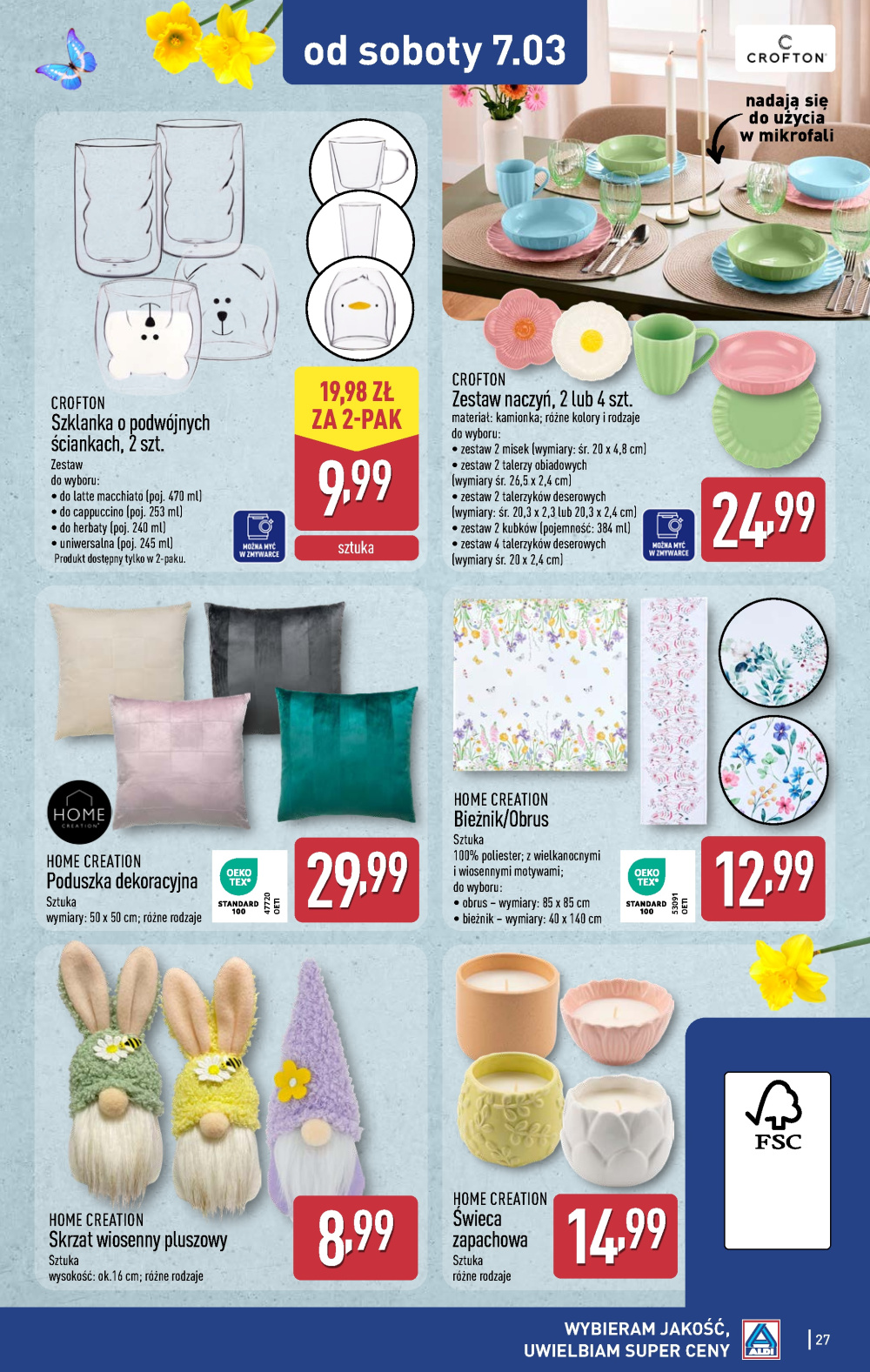 Leták Aldi offerta - Artykuły przemysłowe i tekstylia, Polsko - strana 12