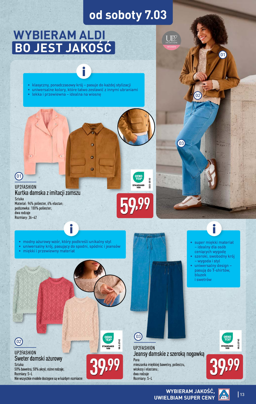 Leták Aldi offerta - Artykuły przemysłowe i tekstylia, Polsko - strana 13