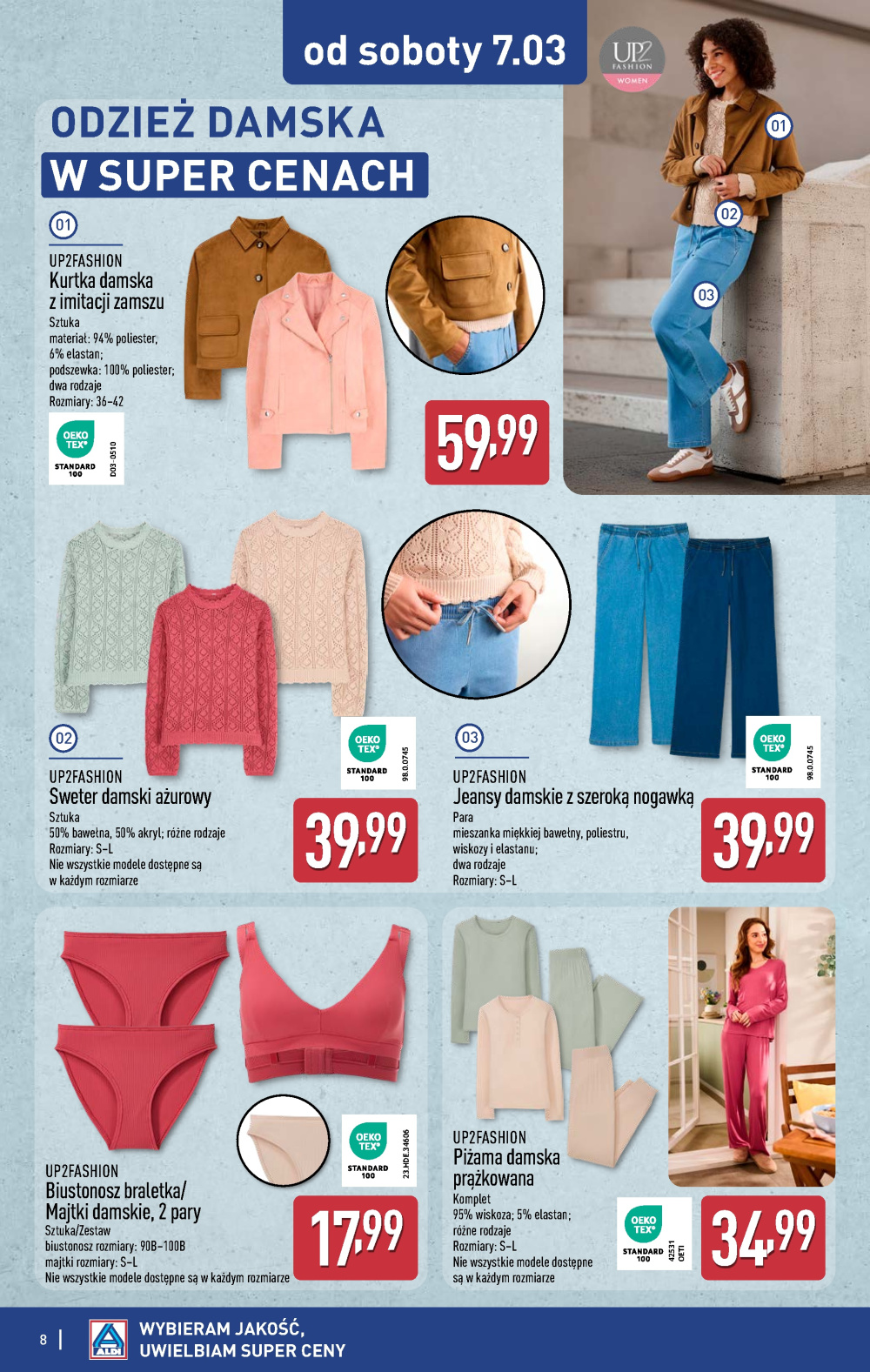 Leták Aldi offerta - Artykuły przemysłowe i tekstylia, Polsko - strana 8