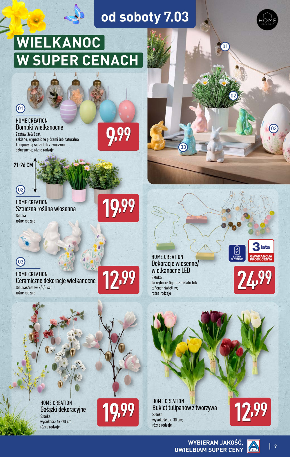 Leták Aldi offerta - Artykuły przemysłowe i tekstylia, Polsko - strana 9