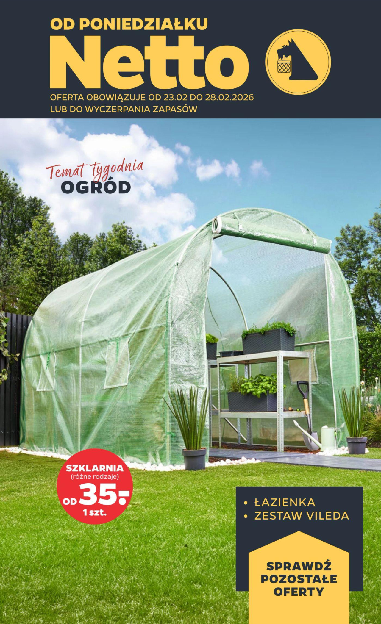 Netto gazetka - Non food od 23. 02. 2026