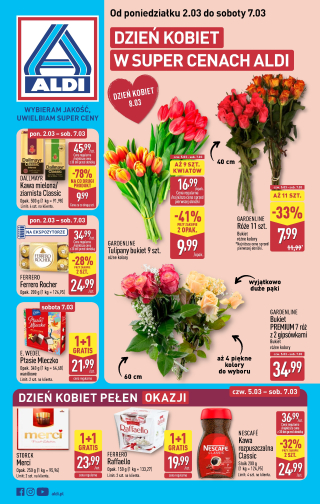Aldi offerta - Dzień kobiet