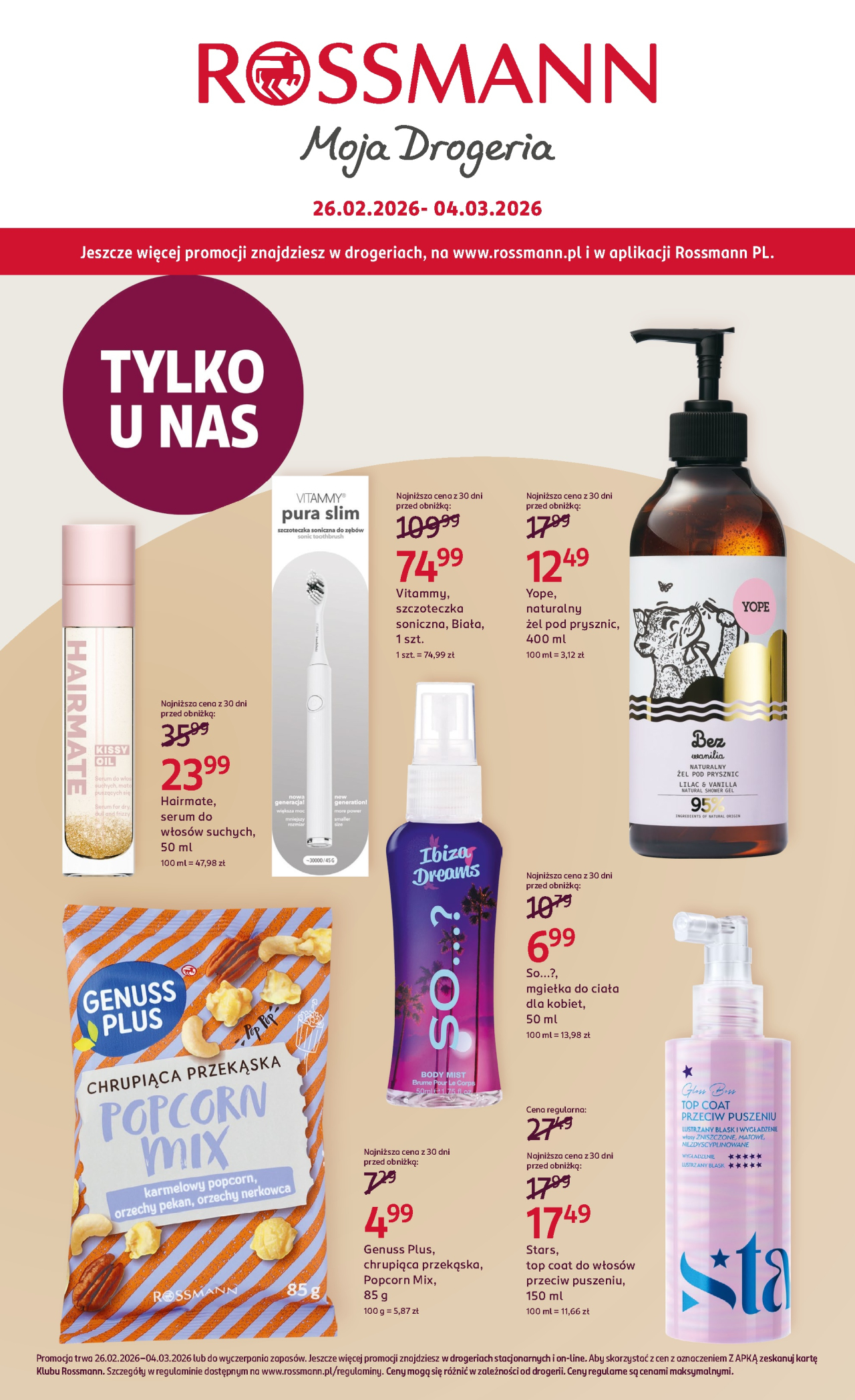 Rossmann gazetka od 26. 02. 2026