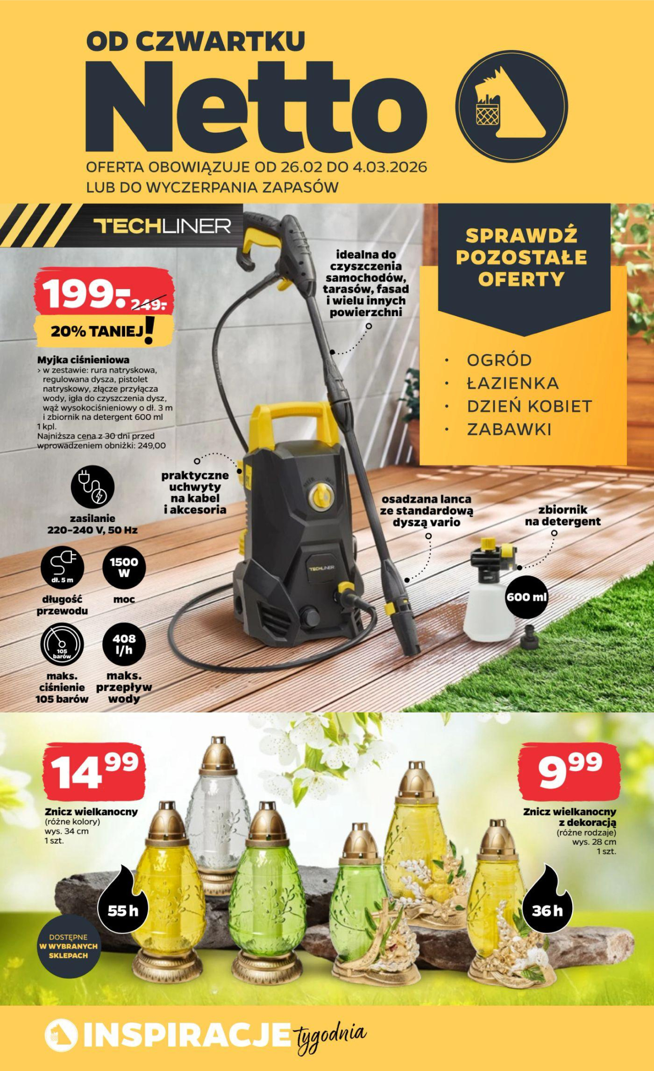 Netto gazetka - Non food od 26. 02. 2026