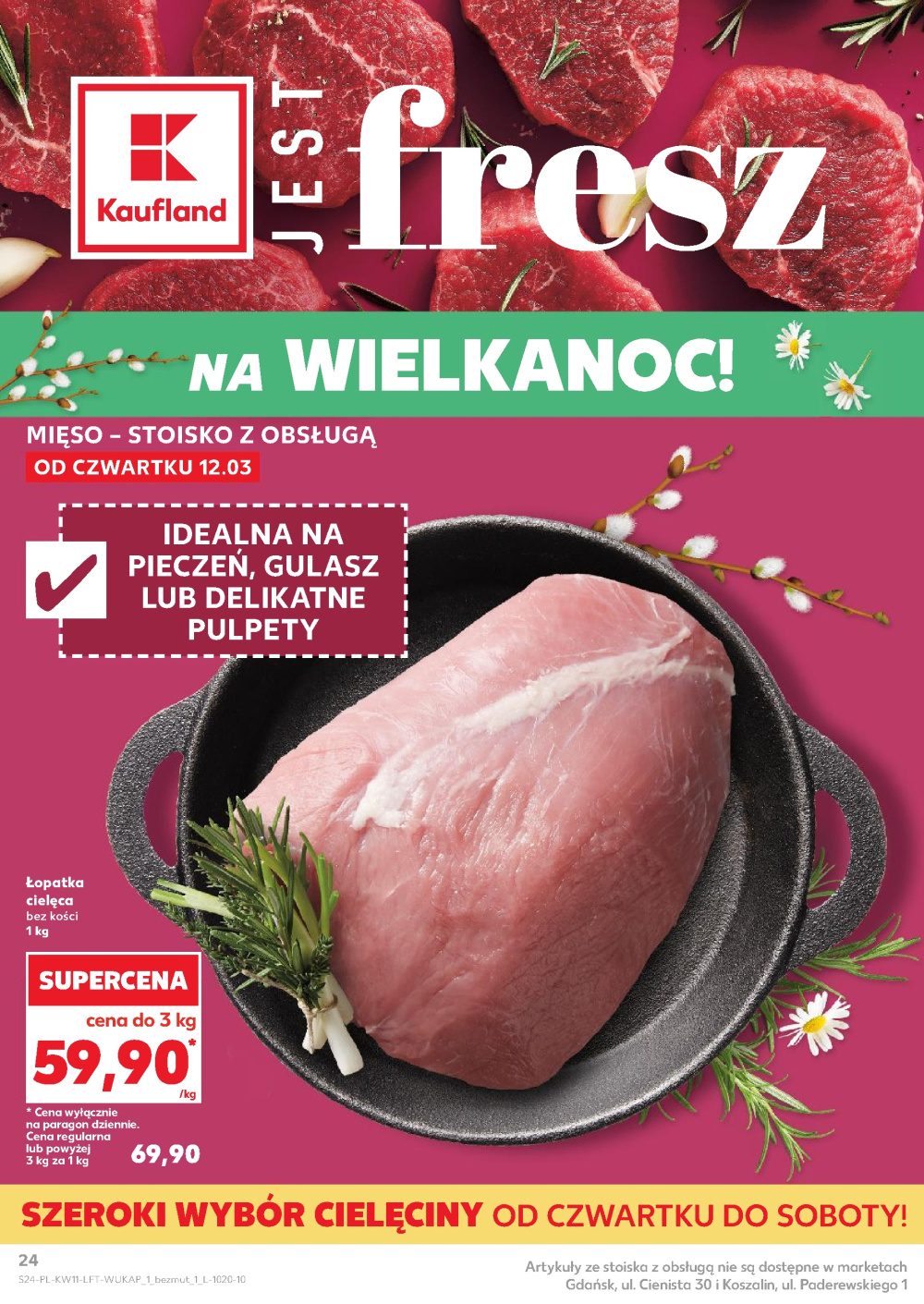 Leták Kaufland gazetka Dąbrowa Górnicza Mydlice, Polsko - strana 24