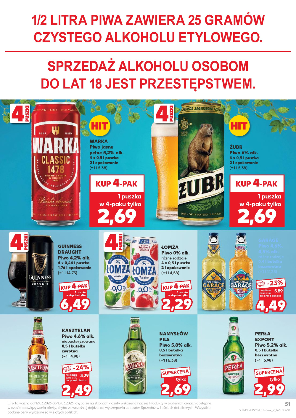 Leták Kaufland gazetka Dąbrowa Górnicza Mydlice, Polsko - strana 51