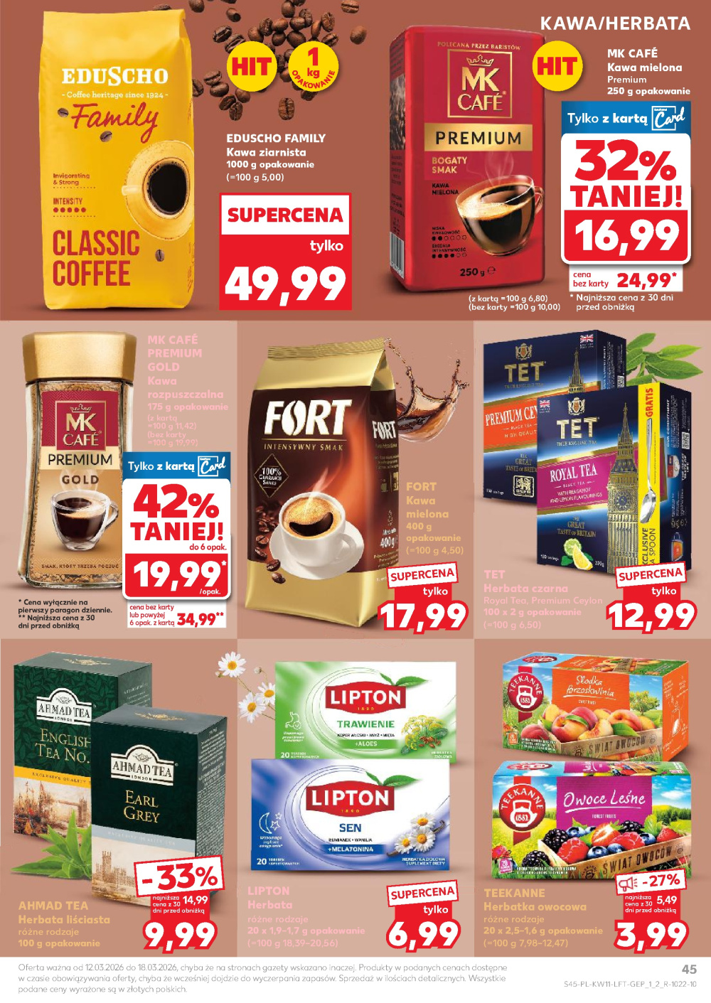 Leták Kaufland gazetka Dębica, Polsko - strana 45