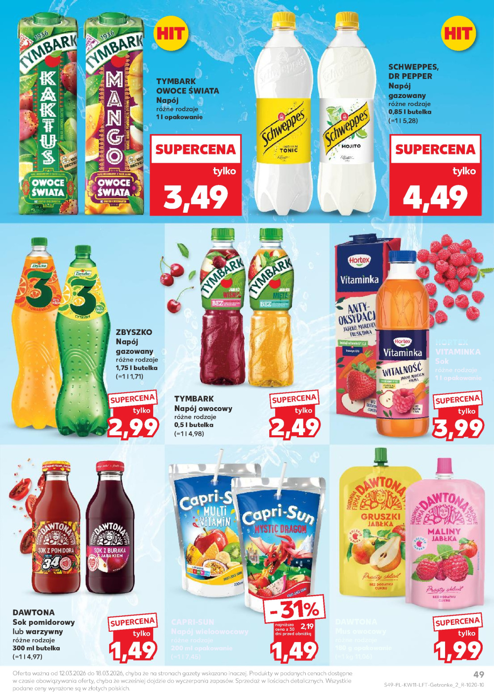 Leták Kaufland gazetka Namysłów, Polsko - strana 49