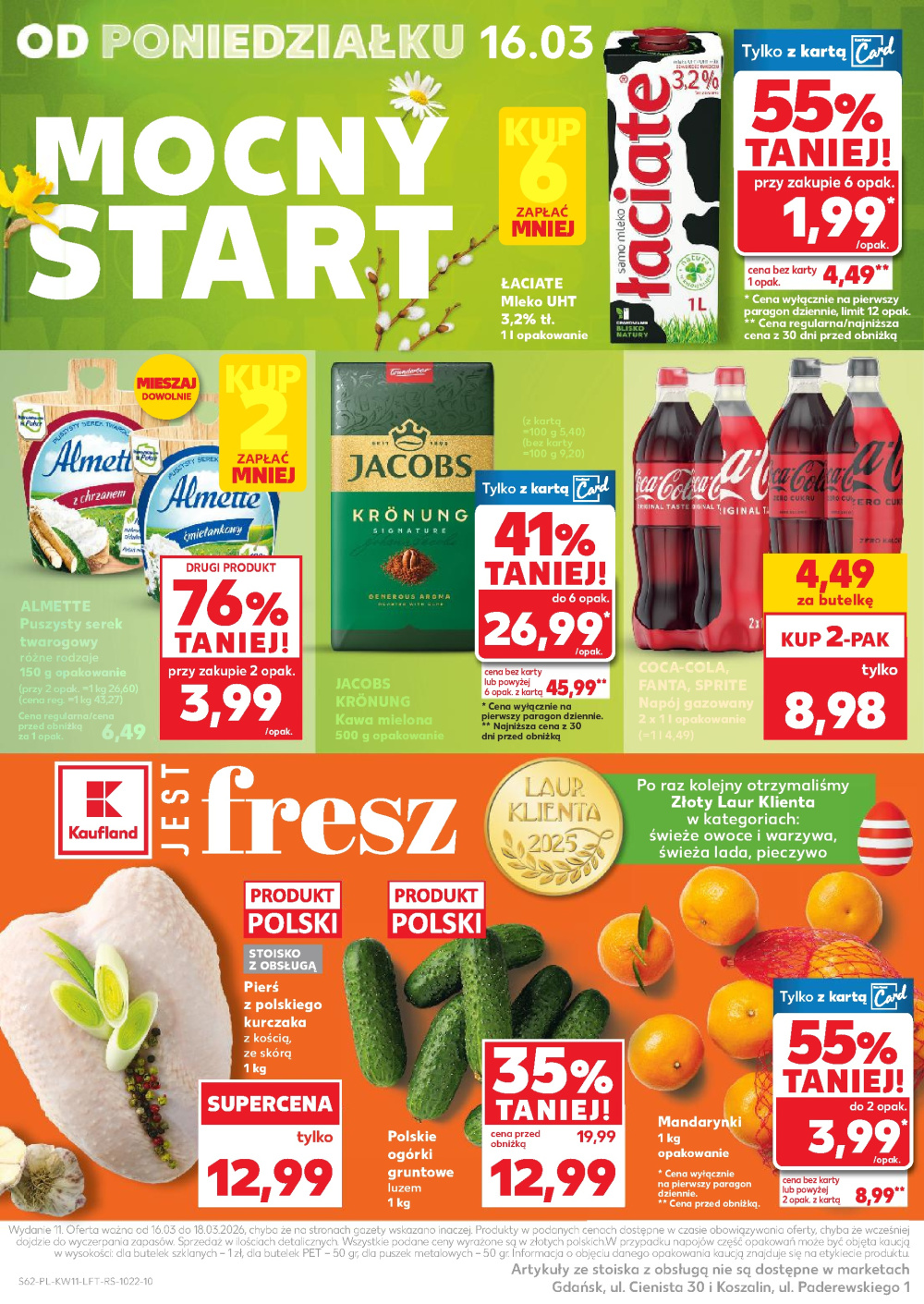 Leták Kaufland gazetka Namysłów, Polsko - strana 62