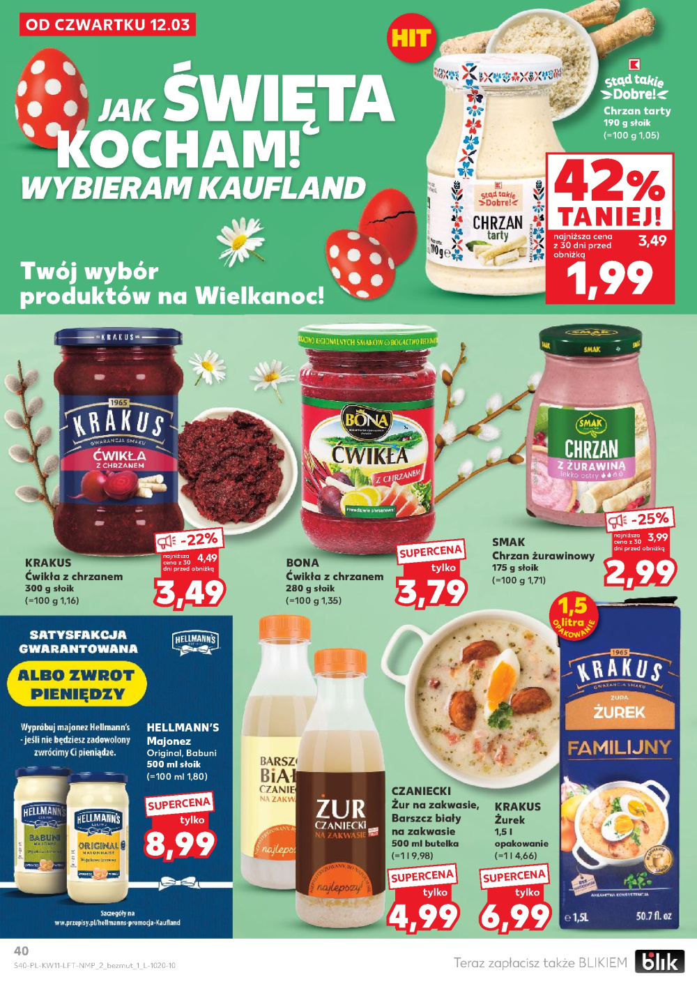 Leták Kaufland gazetka Opole, Polsko - strana 40