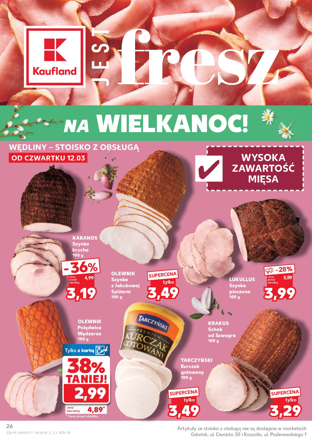 Leták Kaufland gazetka Puławy, Polsko - strana 26