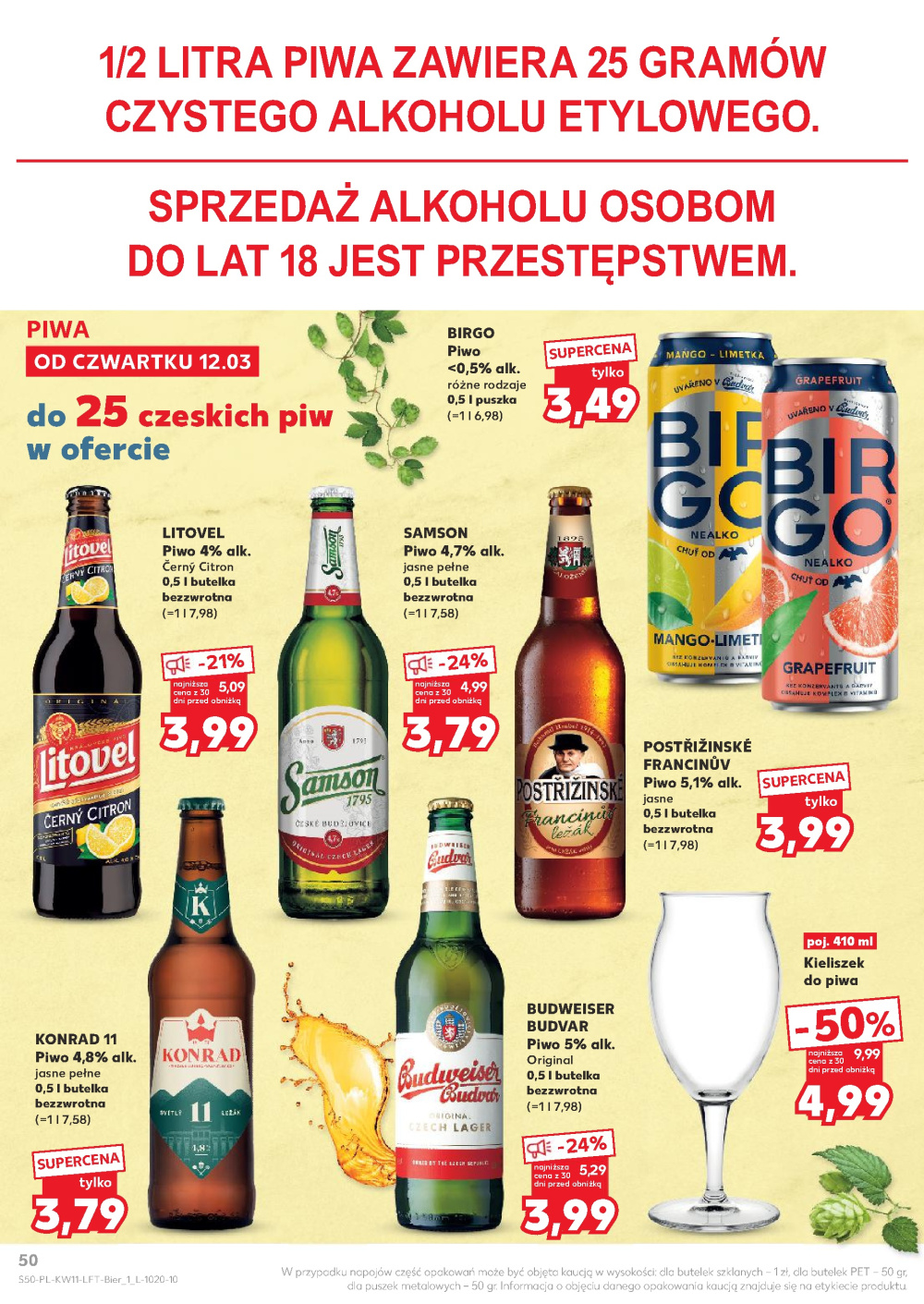 Leták Kaufland gazetka Rzeszów, Polsko - strana 50