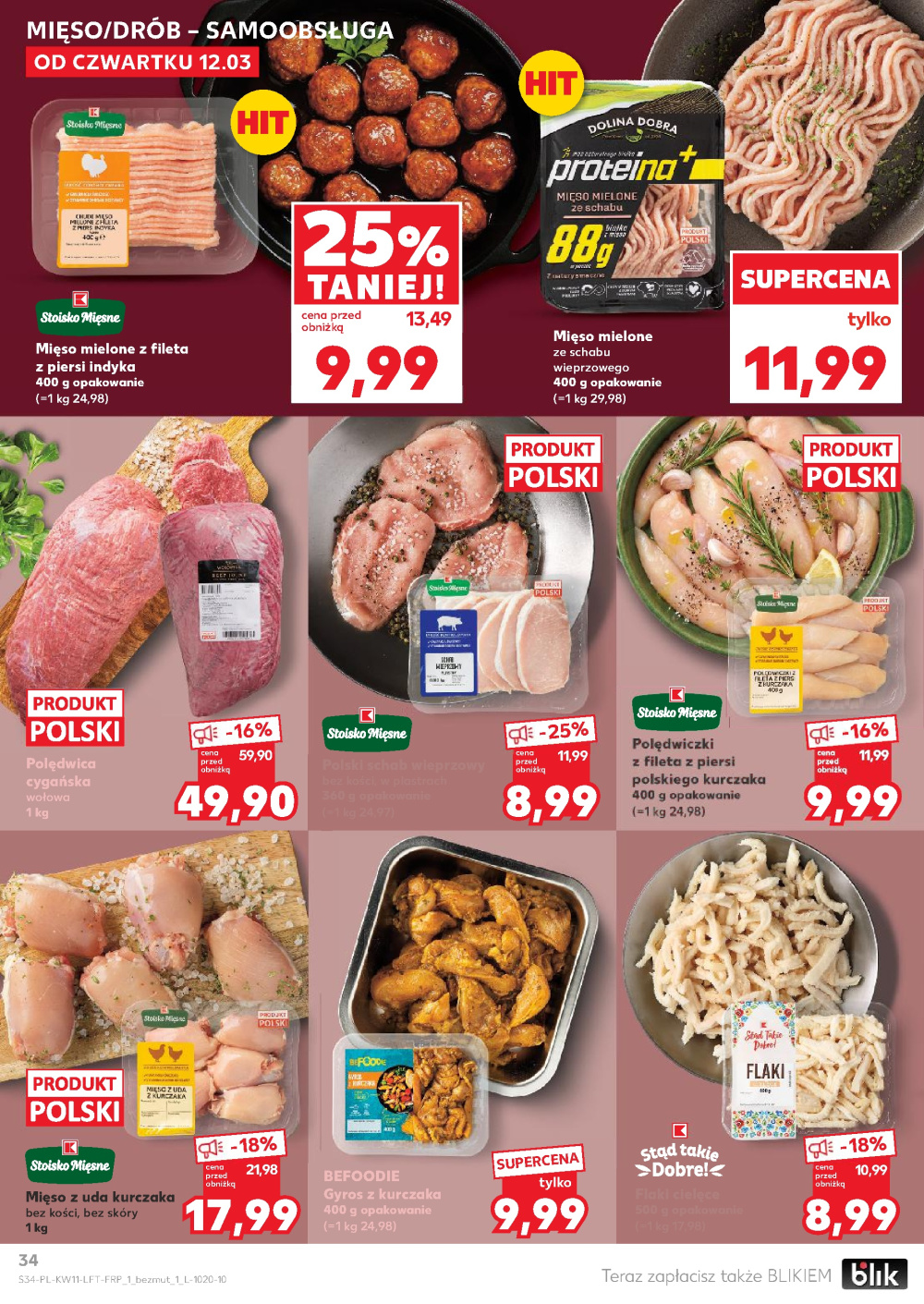 Leták Kaufland gazetka Świecie, Polsko - strana 34