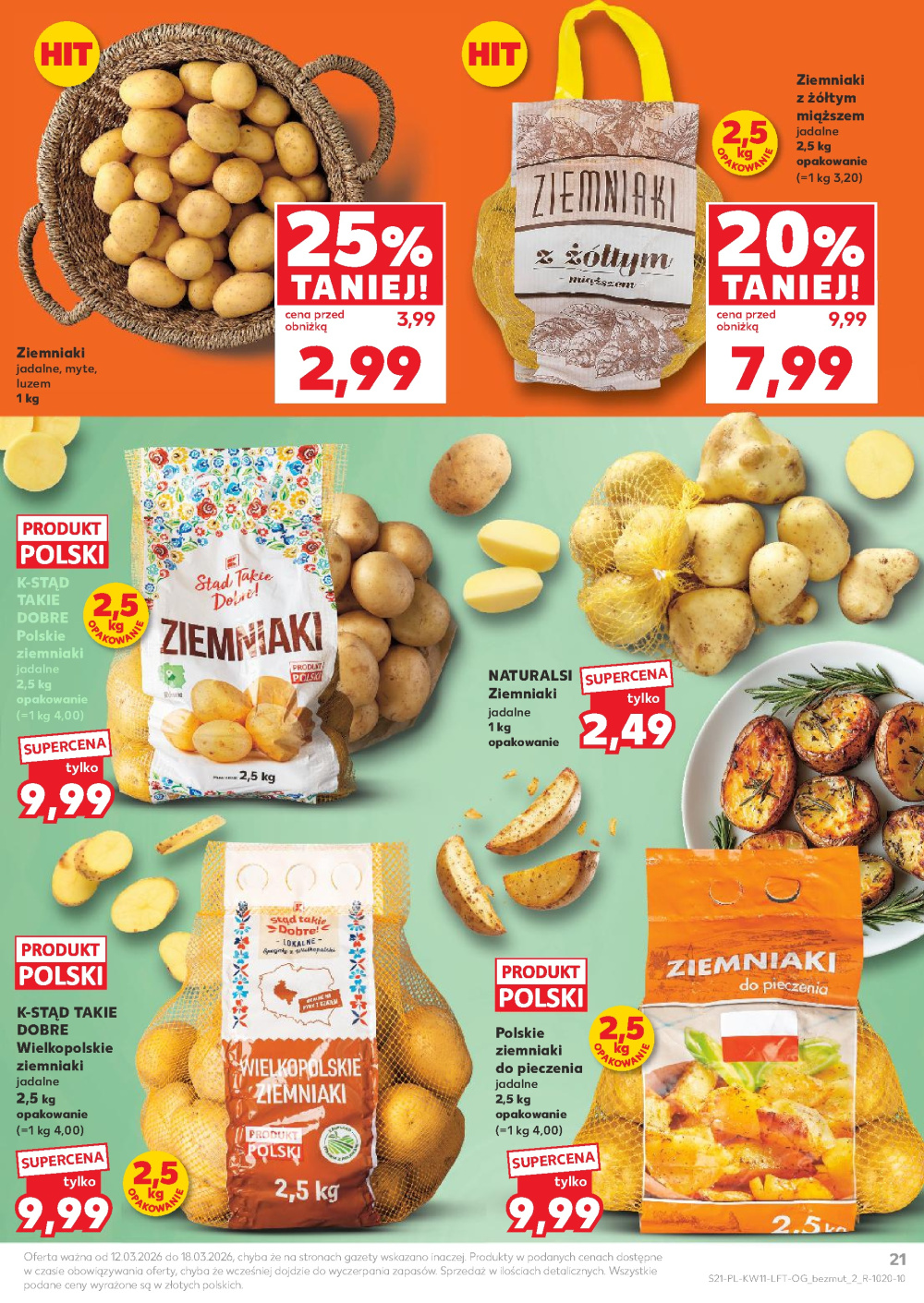 Leták Kaufland gazetka Wieluń, Polsko - strana 21