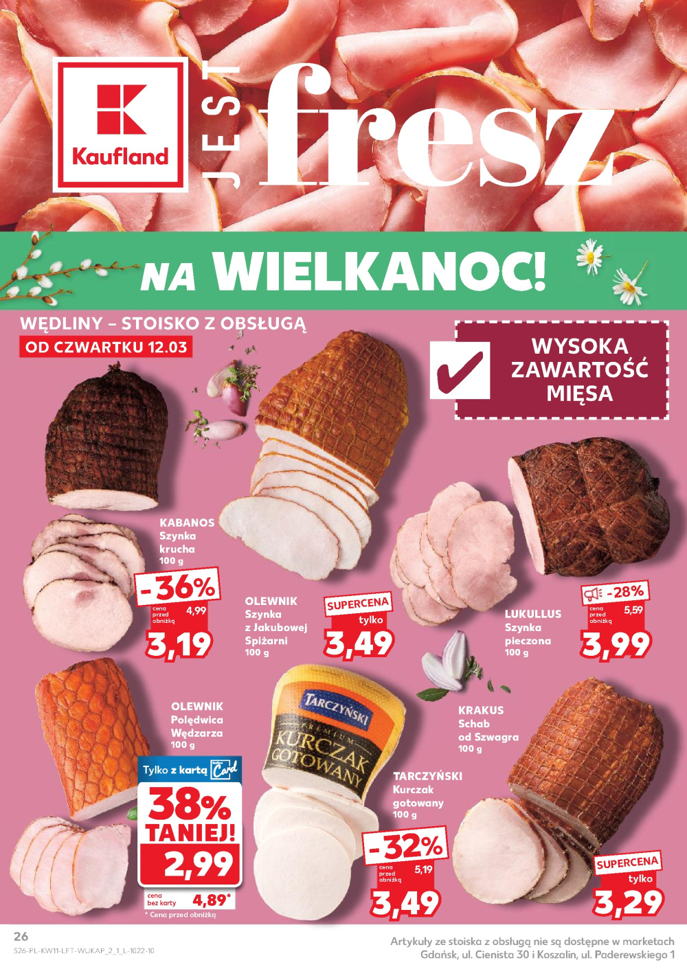 Leták Kaufland gazetka Wodzisław Śląski, Polsko - strana 26