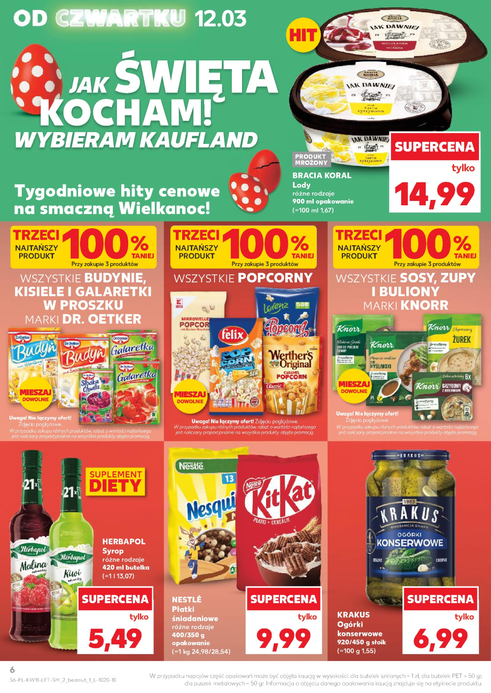 Leták Kaufland gazetka Wodzisław Śląski, Polsko - strana 6