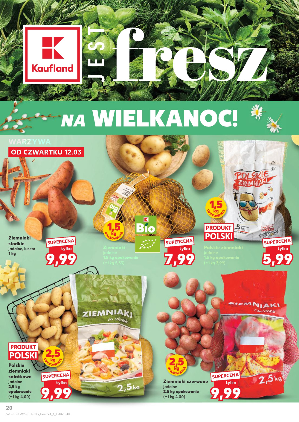 Leták Kaufland gazetka Wołomin, Polsko - strana 20