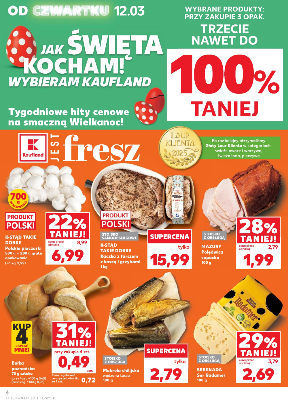 Leták Kaufland gazetka Wołomin, Polsko - strana 4