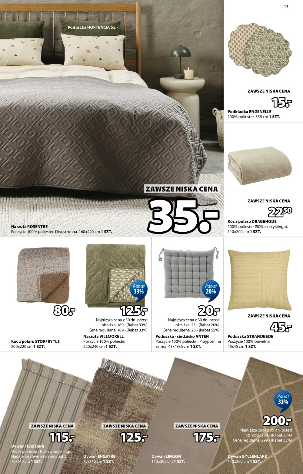 Leták Jysk gazetka, Polsko - strana 14