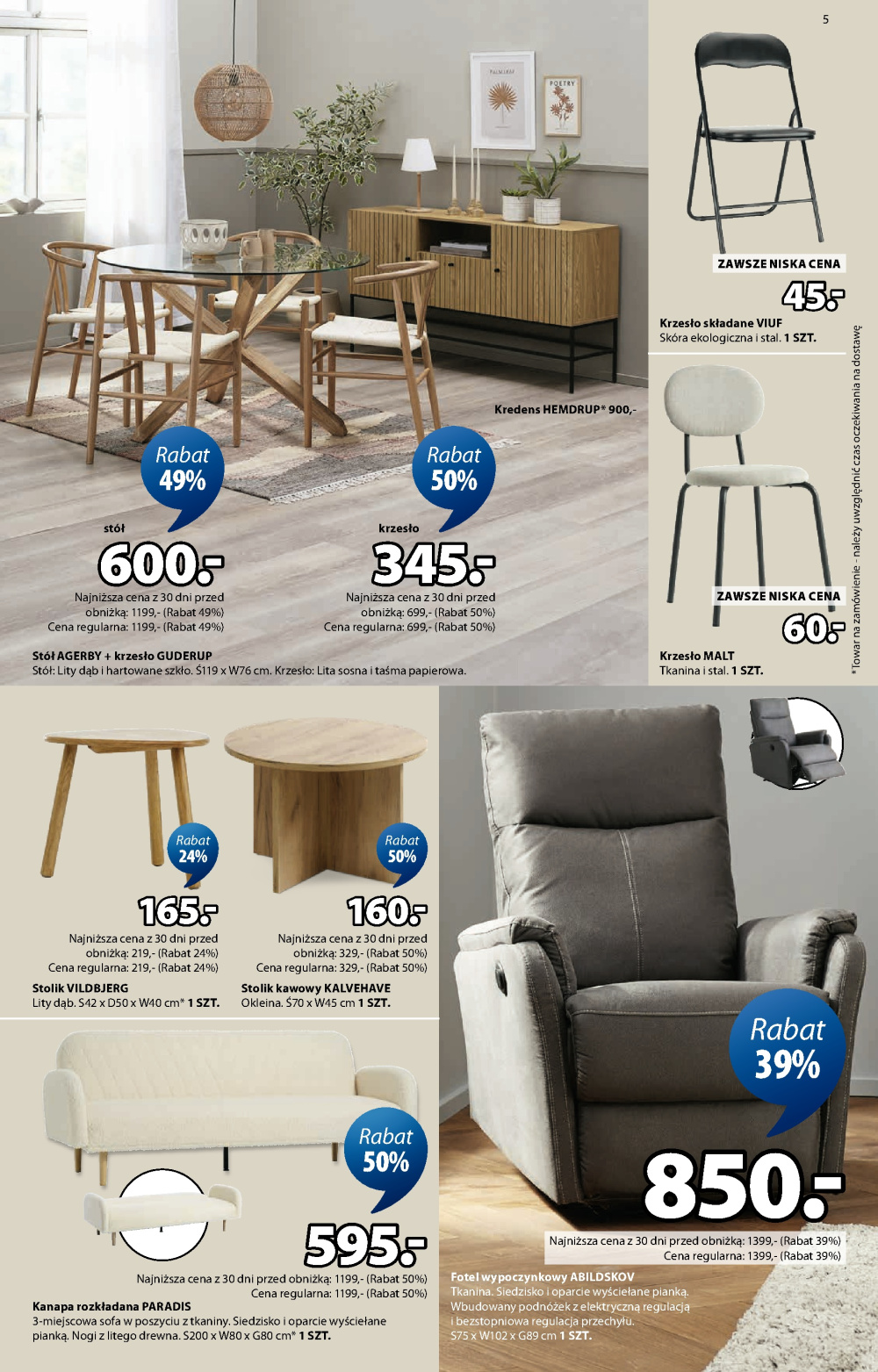 Leták Jysk gazetka, Polsko - strana 6