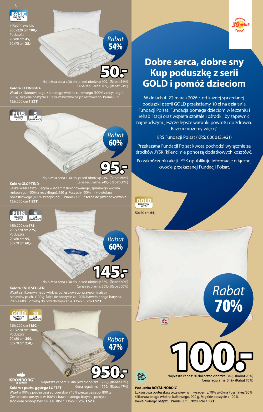 Leták Jysk gazetka, Polsko - strana 9