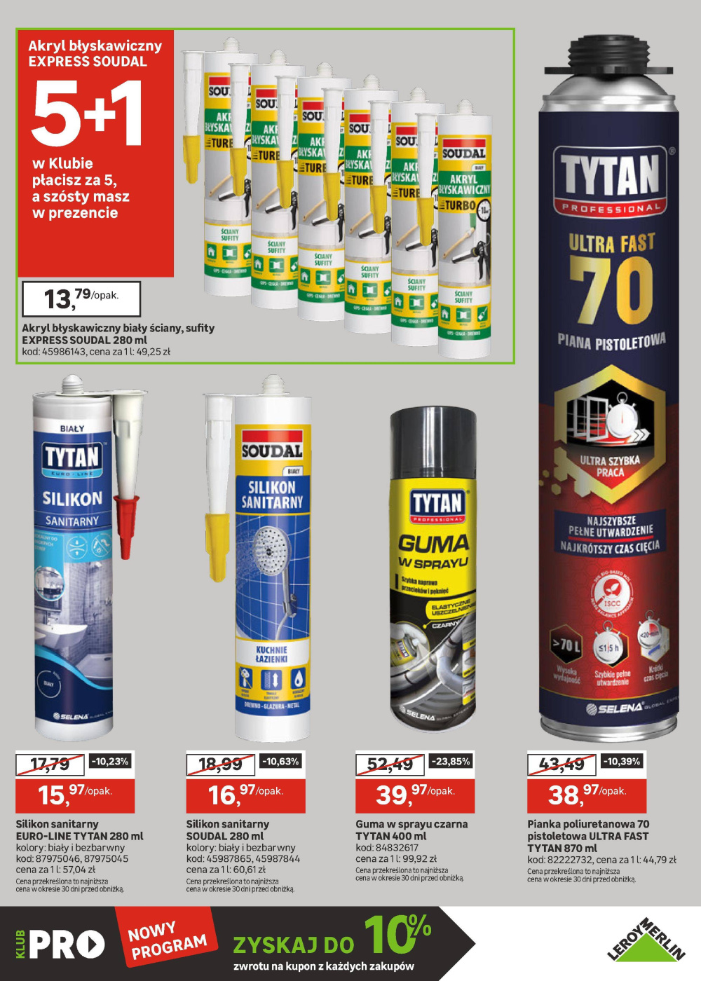 Leták Leroy Merlin gazetka - Dla Fachowców, Polsko - strana 29