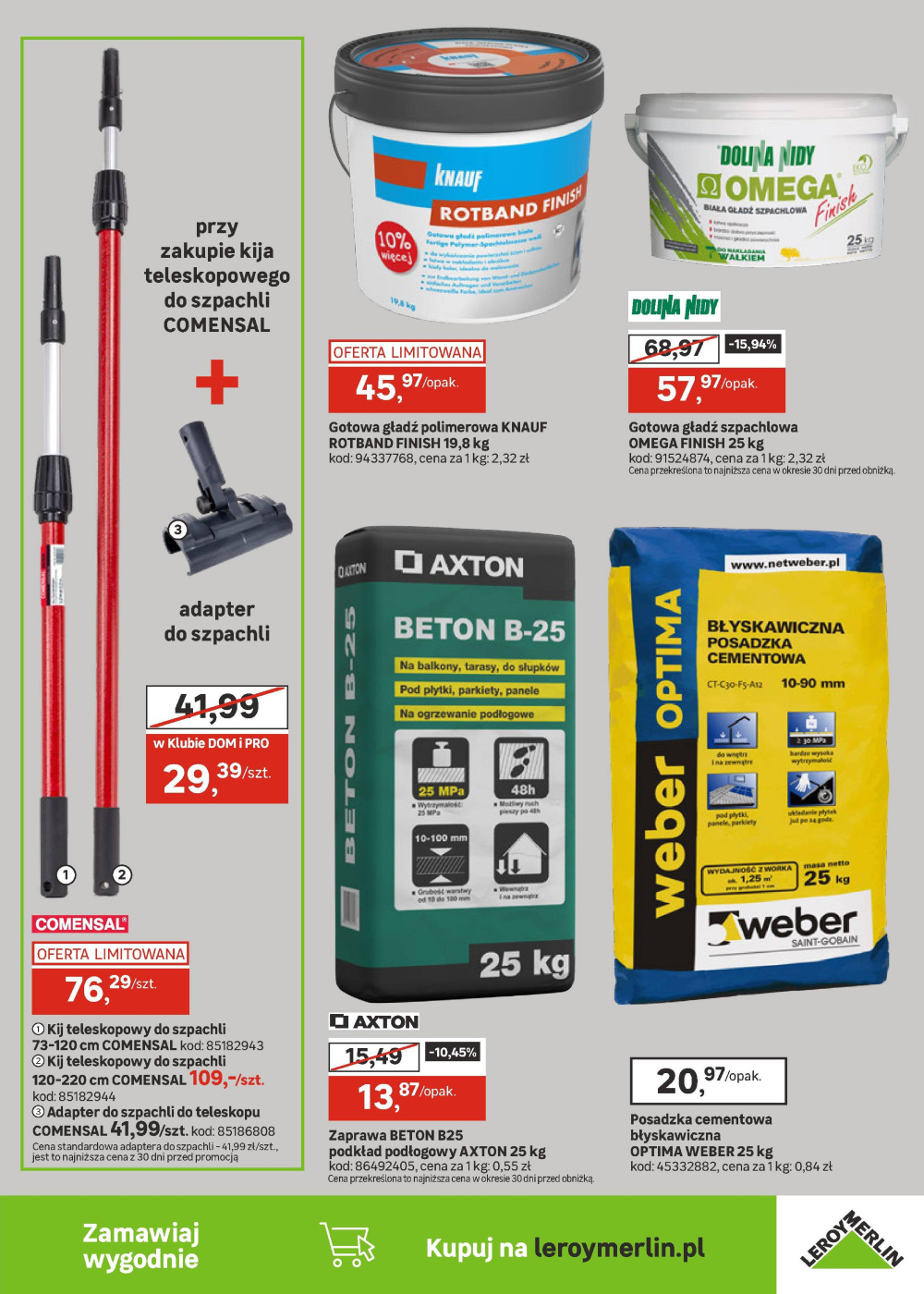 Leták Leroy Merlin gazetka - Dla Fachowców, Polsko - strana 31
