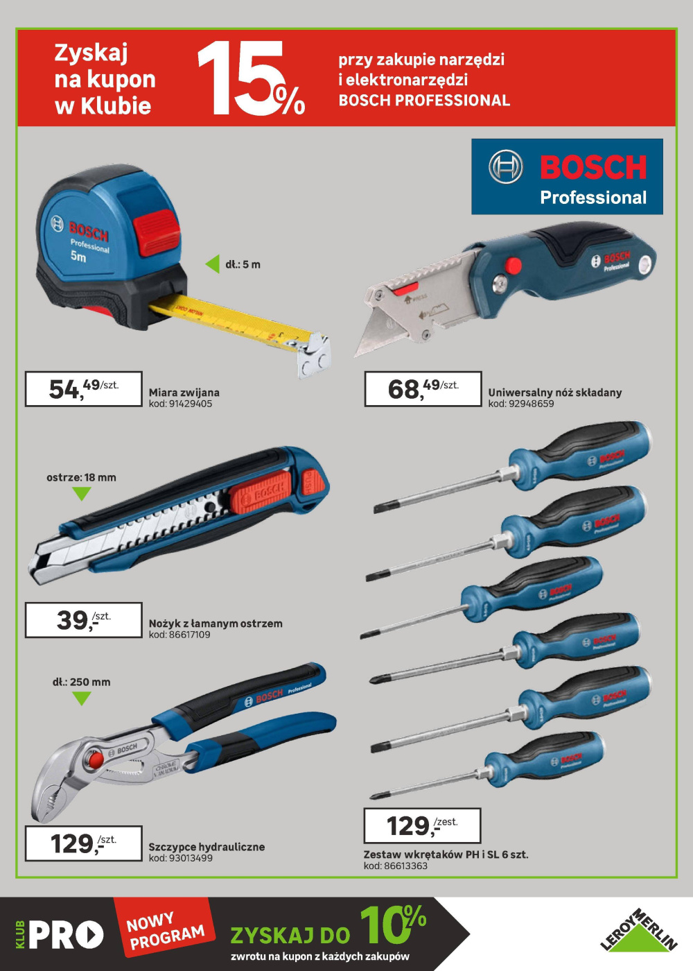 Leták Leroy Merlin gazetka - Dla Fachowców, Polsko - strana 5
