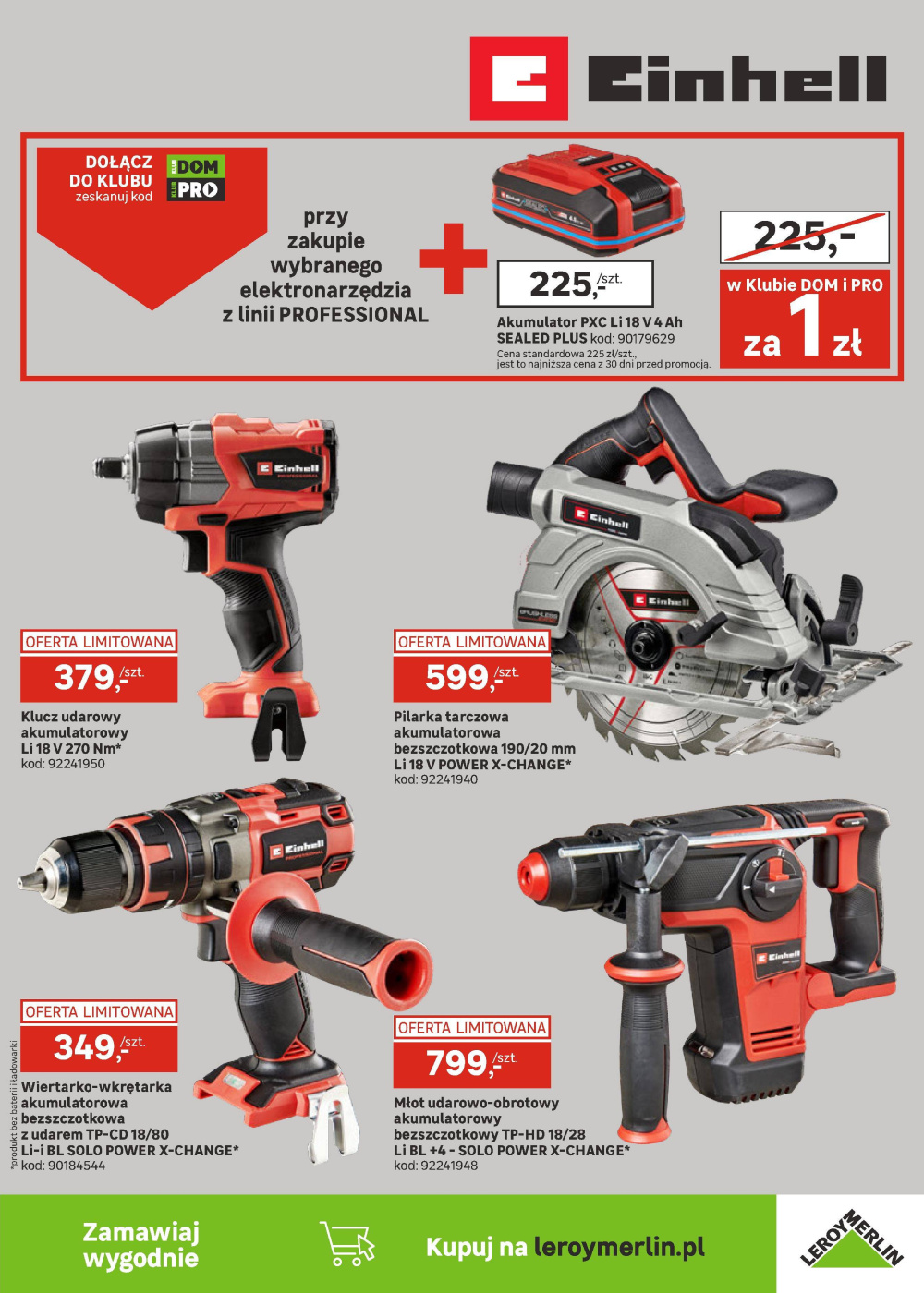 Leták Leroy Merlin gazetka - Dla Fachowców, Polsko - strana 7