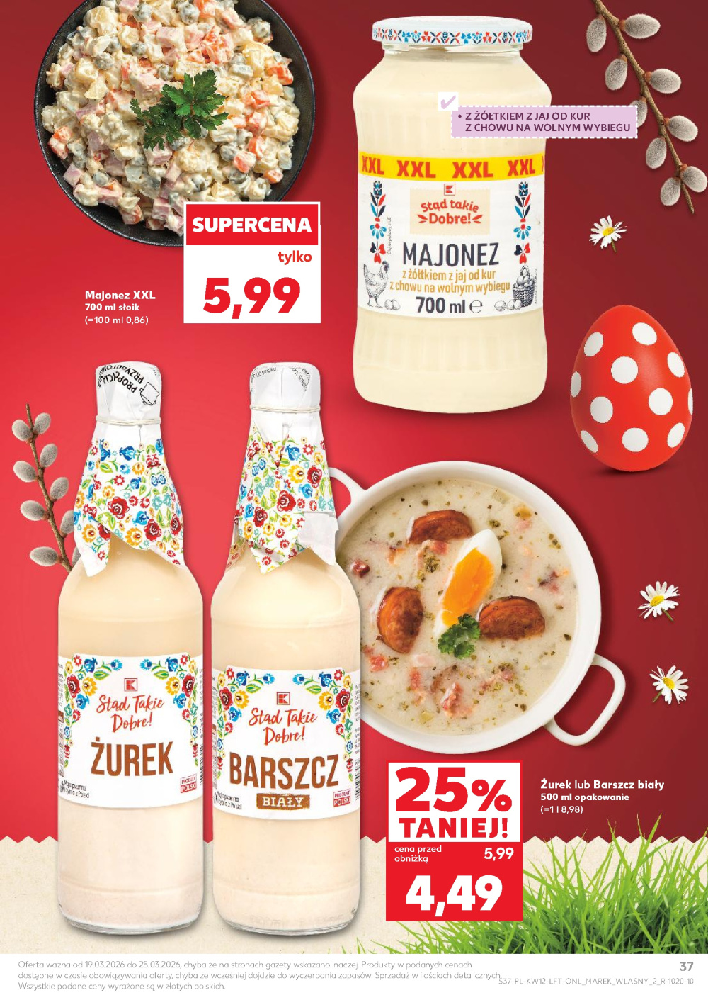 Leták Kaufland gazetka Brodnica, Polsko - strana 37