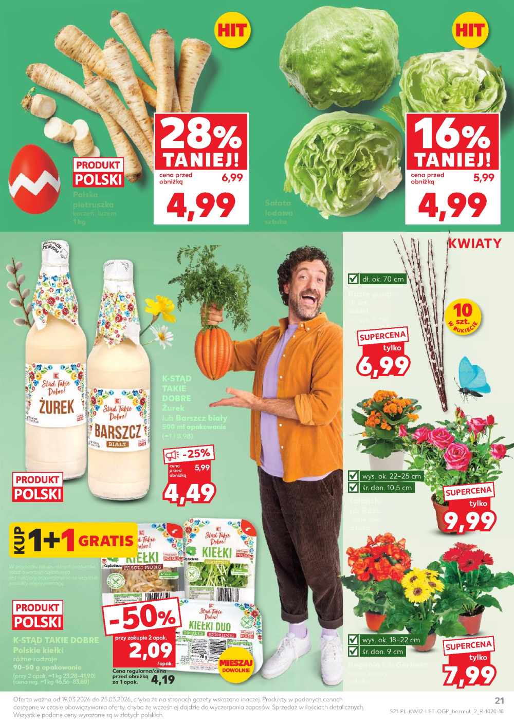 Leták Kaufland gazetka Jasło, Polsko - strana 21